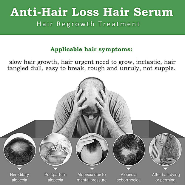 Ginger Hair Growth Serum Stop Hair Loss