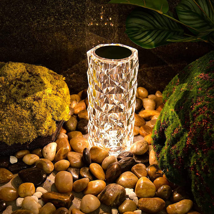 Elegant Crystal Table Lamp for Illuminating Ambiance