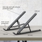 Adjustable Foldable Laptop Stand: Convenient Desk Riser