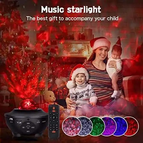 LED Star Light Galaxy Projector - Sky Night, Remote Control,...