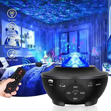 LED Star Light Galaxy Projector - Sky Night, Remote Control,...