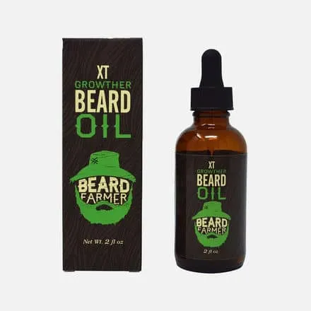 Beard Farmer Growthier Oil XT - All-Natural Beard Growth Oil