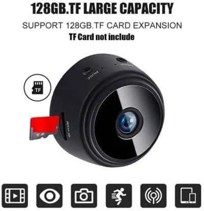 RONJ Spy Wireless Hidden Wi-Fi Mini Camera - Infrared CCTV H...