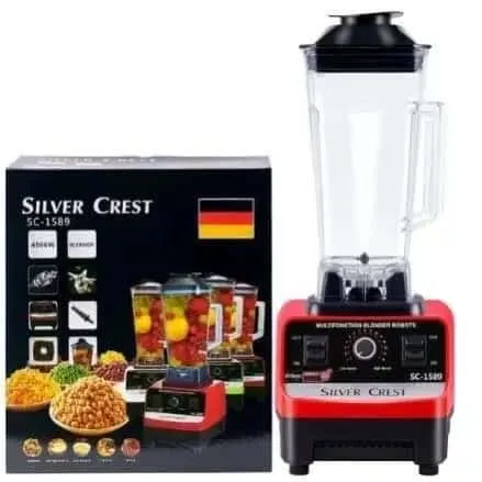 Silver Crest Electric Heavy-Duty Blender - 2 liters - 4500 w...