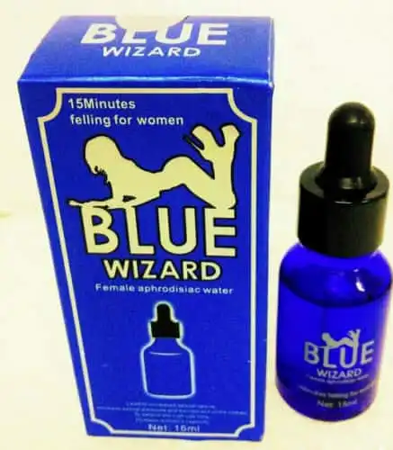 Blue Wizard Aphrodisiac Water Drops