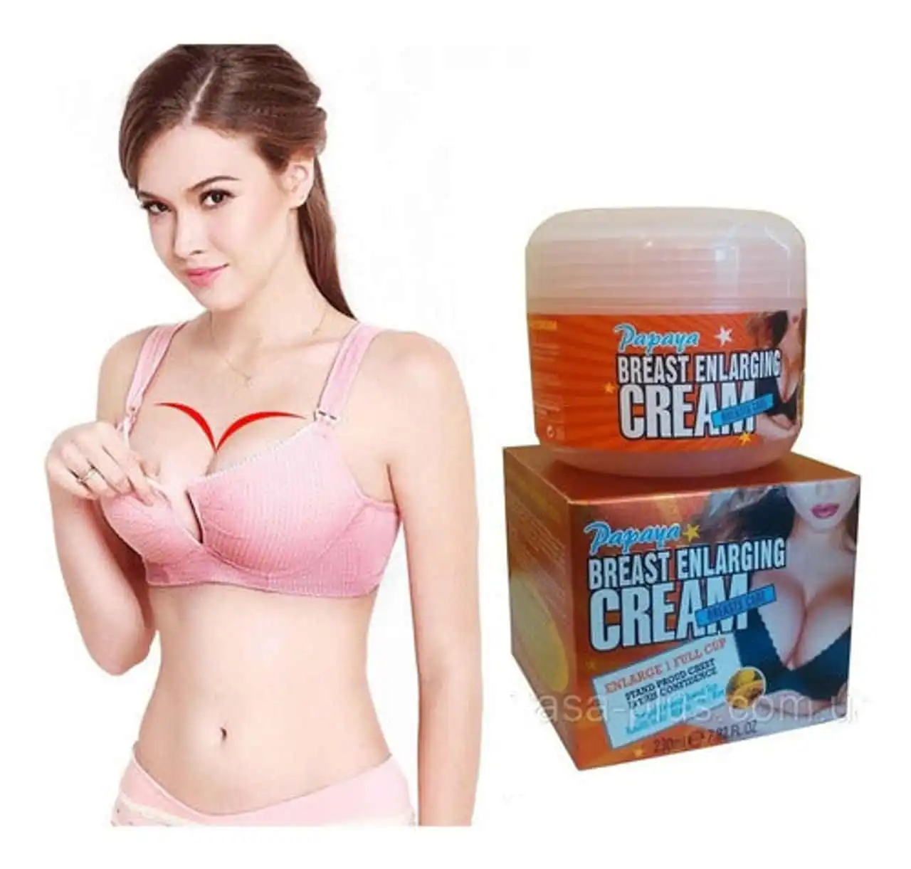 Papaya Breast Enlarging Cream - Natural Enhance Breast Size