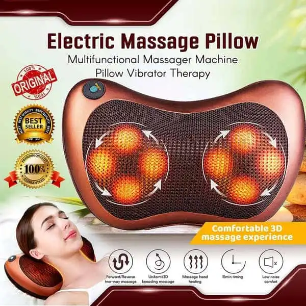 Body Electric Massaging Pillow