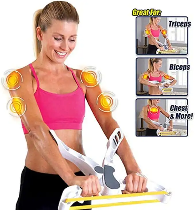 Adjustable Hand Exerciser Fitness Gym Equipment | Wonder Arms Body Arm Workout Machine
