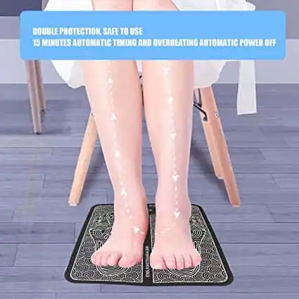 Dioche EMS Foot Massager with 6 Modes and USB Rechargeable