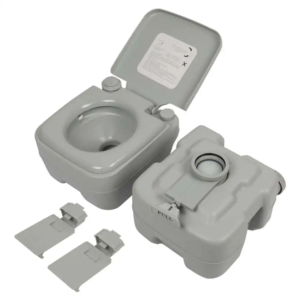 Zimtown Portable Toilet, 5.3-gallon Camping Potty