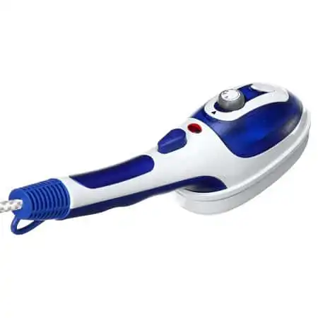 Portable Steam Iron and Handheld Steamer, 2-in-1 steamer that removes wrinkles, dries & iron clothes.
