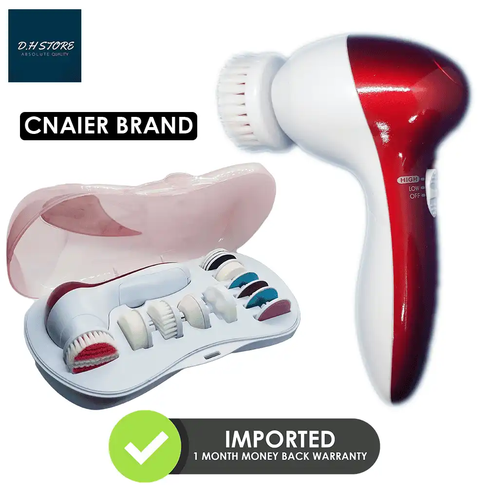 CNAIER 11 in 1 Facial Massage Beauty Device Face Scrubber Ma...