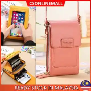 Mobile Phone Touch Bag Sling Bag Purse Female Wallet Shoulde...
