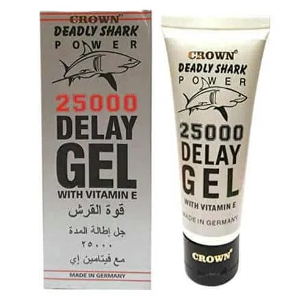 25000 Delay Gel - Improve Your Sex Life with Powerful Delay Cream for Men