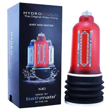 Bathmate X40 Pump - Powerful Penis Extender | High-Pressure Vacuum Pump for Male Organ Enlargement