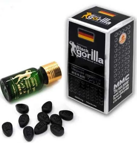 Black Gorilla Male Sex Stimulant Pills for Improved Sexual R...