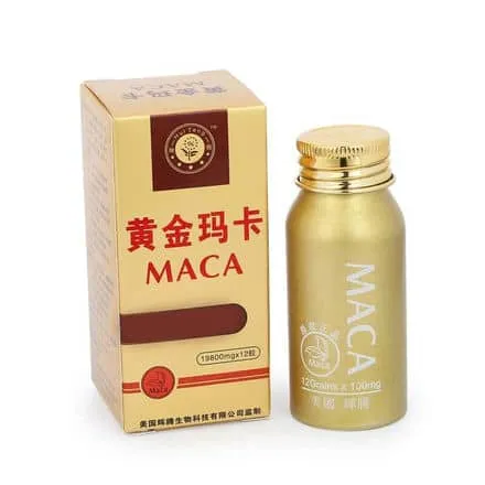 Gold Maca Power: Enhance Your Sexual Performance with 100% Natural Formula