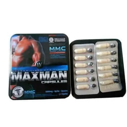 MMC Max Man Power Timing Capsules for Men | Natural Supplement to Enhance Sexual Performance