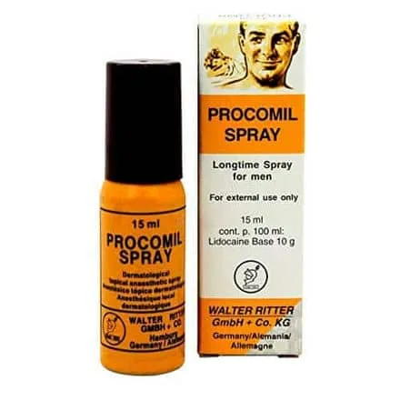 Procomil Spray - Topical Anesthetic Spray for Enhanced Sexua...