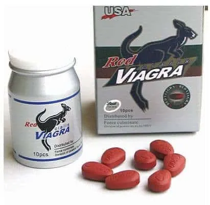 Red Viagra Pills for Erectile Dysfunction - PDE5 Inhibitor for Long-Lasting Erections | Boost Stamina, Enhance Libido