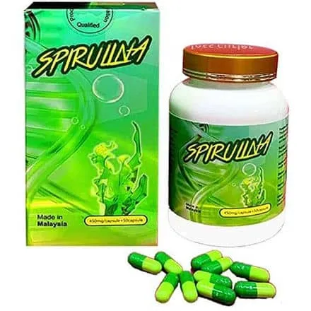 DXN Nutritious Spirulina Capsules - 50 Caps