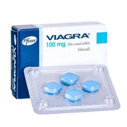 Viagra 100mg Sildenafil Film-Coated Tablets for Stronger Ere...