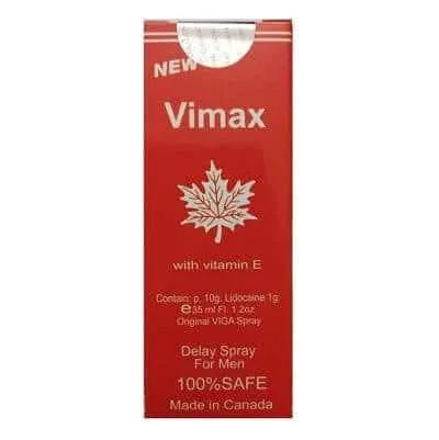 Vimax Delay Spray with Lidocaine & Vitamin E Extract
