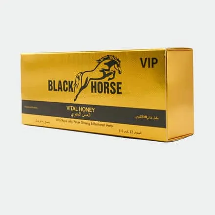 VIP Black Horse Vital Honey, Vital Honey for Men, Black Hors...