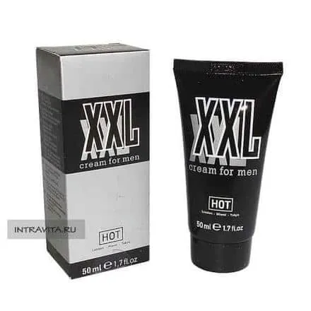 XXL Cream for Men - Herbal Formula for Longer and Bigger Ere...