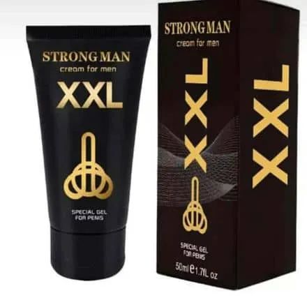 XXL Strong Man Cream - Clinically Proven to Reduce Symptoms of Erectile Dysfunction