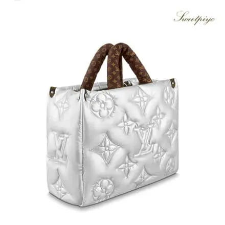 Louis Vuitton Onthego GM Tote Bag Nylon Monogram Auth New re...