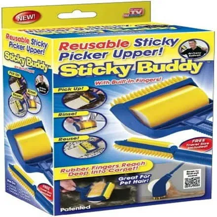 Sticky Buddy's Lint Roller - Picks Up Pet Hair, Dust, and Cr...