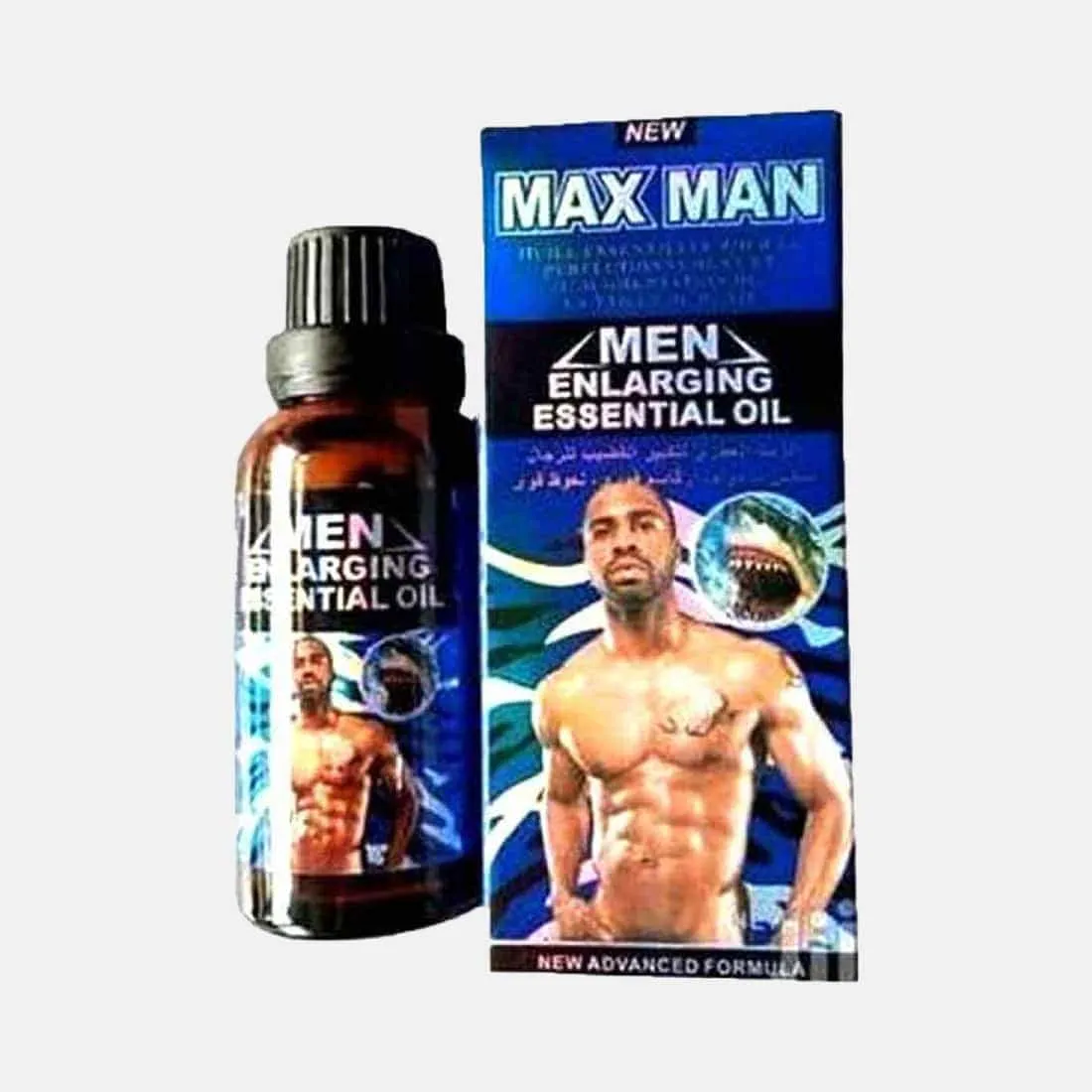 Max Men Enlargement Oil, Men's Essential Oil for Penis Enhan...