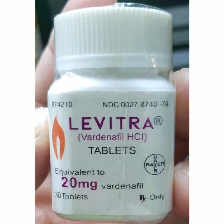 Levitra 20mg Film-Coated Vardenafil Tablets for Men - Boost Your Sexual Performance